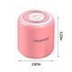 thumbnail image 3 of Altavoz Bluetooth portátil, 12 horas de transmisión inalámbrica, altavoz con cancelación de ruido - Rosa, 3 of 8