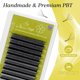 thumbnail image 3 of Extensiones de pestañas GLAMLASH 5D W con abanicos prehechos de 15 mm, 3 of 8