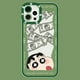 thumbnail image 1 of Funda de silicona suave y transparente para iPhone, carcasa ShinChan de dibujos animados para modelos 14 Pro Max, 13, 12 Mini, 11 Pro, XR, XS, X, 8, 7, 6, 6S Plus, SE, 2020 Fivean unisex, 1 of 2