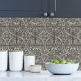 thumbnail image 3 of InHome Chelsea Silver Peel & Stick Tin Tiles, 3 of 4
