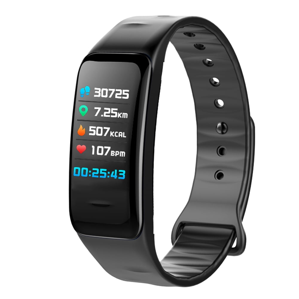 IP67 Smart Bracelet Women Men Fitness Watch with Heart Rate Step Counter Calorie Counter Sleep