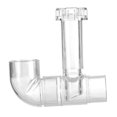 thumbnail image 4 of Esquirla Aquarium Oil Skimmer Outlet Pipe Durable Angle Adjustable for Filter Barrels 13mm, 4 of 8