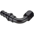 thumbnail image 2 of Black 90 Degree Socketless Push-On Hose End, -10 AN, 2 of 3