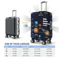 thumbnail image 6 of Haiem Solar System Temperatures Diagram Luggage Cover,Durable, Washable Suitcase Protector With Anti-Scratch Technology - Keep Your Luggage Looking New Small, 6 of 9