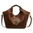 thumbnail image 1 of Sac Hobo Chic pour Femmes Grande Capacité Sangle Ajustable Sac Polyvalent (Blanc), 1 of 6