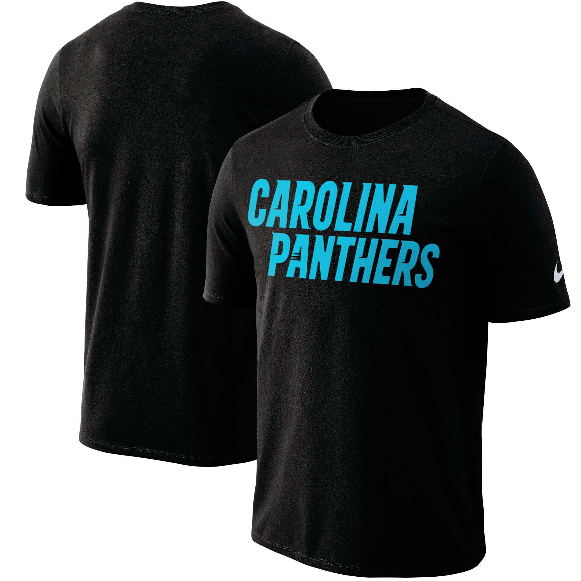 Carolina Panthers Nike Dri-FIT Cotton Essential Wordmark T-Shirt ...