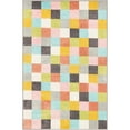 thumbnail image 2 of Unique Loom Whimsy Kids Collection Area Rug - Checks (3' 11" x 5' 11" Rectangle Multi/Blue), 2 of 9