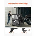 thumbnail image 5 of VEVOR Jeep Door Storage Cart, 4 Doors Moveable Storage Cart Rack with Thickened Rubber Cushion, Sturdy Car Door Holder Cart Fit for Jeep Wrangler JK JKU JL Gladiator, 5 of 9