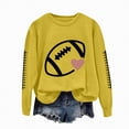 thumbnail image 2 of Godom Sweatshirts for Women Crewneck Casual Graphic Long Sleeve Shirts Tunic Tops oversized sweatshirt for womens, 2 of 6