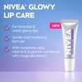 thumbnail image 3 of NIVEA Glowy Lips, Vegan Lip Balm with Hyaluronic Acid, Vitamin E, and Magnolia Extract, 0.35 Fl Oz Tube, 3 of 16
