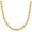 16 in 5mm 14K, variant on gold-plated Rope Chain Necklace for Men & Women – 14k gold-plated necklace 10k or 14k gold-plated, Lightweight, Premium Craftsmanship