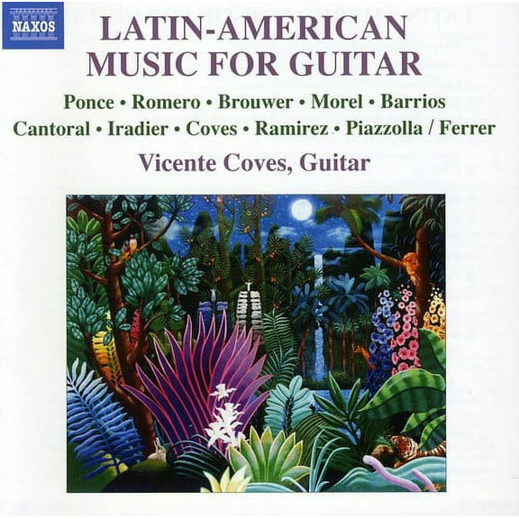Vicente Coves - Latin American Music for Guitar - Music & Performance - CD
