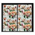 thumbnail image 1 of Rainbow Floral Static Cling Window Film Removable Decal For Glass Doors (100x43cm) | No Re Sidue Privacy Sticker 8 Botanical Designs (Pattern Varies) Big Wall Stickers Board Wall Sticker Wall Stickers, 1 of 4
