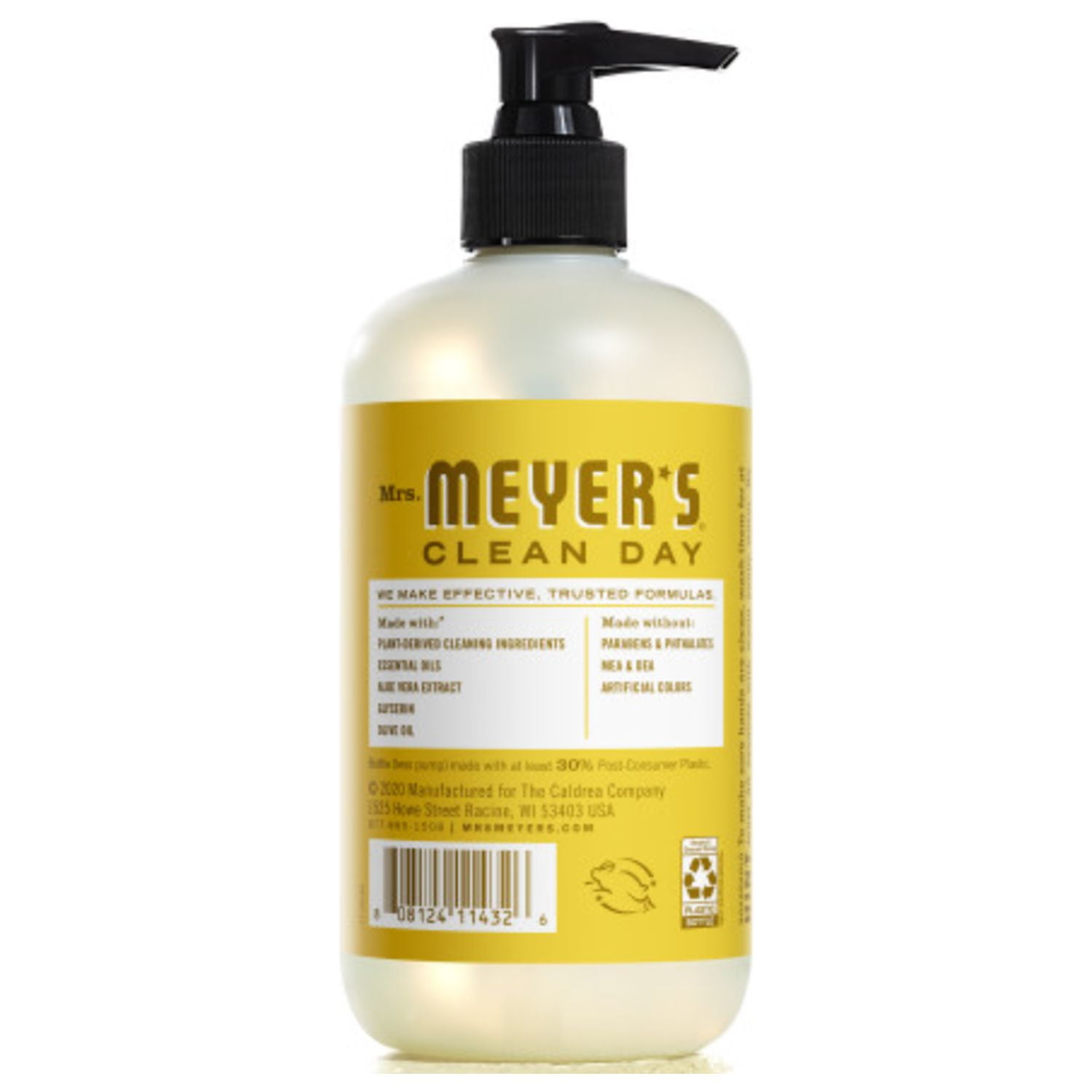 Mrs. Meyer's Clean Day Liquid Hand Soap, Daisy Scent, 12.5 oz (Pack of 4)