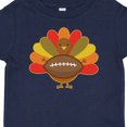 thumbnail image 4 of Inktastic Thanksgiving Day Turkey Football Fan Boys or Girls Baby T-Shirt, 4 of 5