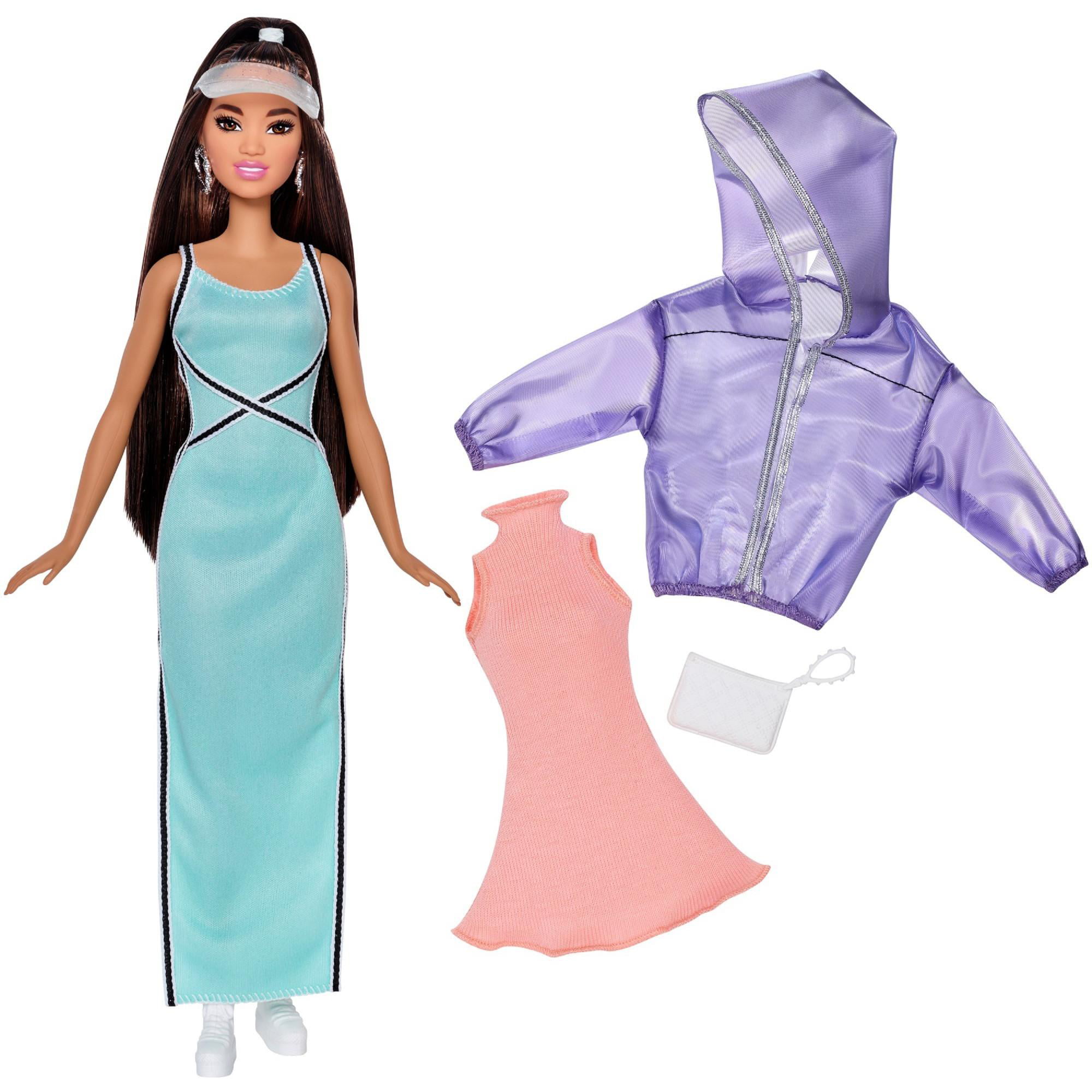 Игра купить куклу. Mattel Barbie fjf71 Барби игра с модой куклы & набор одежды. Кукла Barbie игра с модой с дополнительным комплектом одежды, 29 см, fjf67. Кукла Барби фашионистас 71. Кукла Маттель Барби.