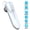 White, variant on Bluetooth Headset, Wireless Bluetooth Earpiece with Mic, Ultralight Earphone Hands-Free for iPhone iPad Tablet Samsung Android (Black)
