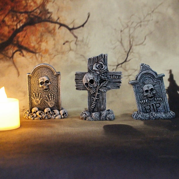 Lot 13 Pierres Tombales Halloween En Mousse – Déco Cimetière Et Jardin