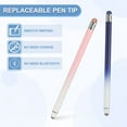 thumbnail image 4 of Stylus Pens for Touch Screens, 2 in 1 High Sensitivity Universal Pen Blue Pink, 4 of 7