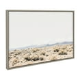 thumbnail image 2 of Kate and Laurel Sylvie San Luis Valley Framed Canvas Wall Art by Alicia Abla, 23x33 Gray, Decorative Colorado Art Print for Wall, 2 of 7