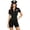 wei163-Navy, variant on IWRICH Women's 5 Piece Role Sets Short Sleeve Jumpsuit Adult Cop Outfit for Halloween Navy XL
