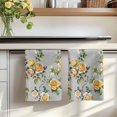 thumbnail image 7 of Yellow Rose Kitchen Towels Set of 1, Vintage Country Botanical Floral Vines Absorbent Dish Towels for Kitchen, Microfiber Hand Towel, Quick Drying Tea Towel for Cleaning Decorative Dishcloths, 7 of 7