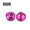 thumbnail image 3 of Cascabeles, 3/8(10mm) 24uds Pequeñas Campanas para Artesanías Bricolaje Navidad, Vacaciones Decoración, Musical Fiesta, Hogar, Festival, Boda, Rose Rojo, 3 of 5