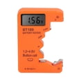 thumbnail image 2 of Battery Capacity Checker, Battery Tester Meter Digital Display Tool for AA AAA C D N 9V 6F22 1.5V 3V Button Batteries with Lightweight Compact Design, 2 of 7
