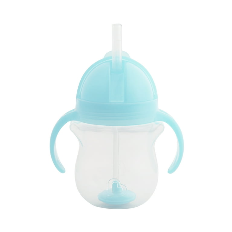 Munchkin® Flip n Lock™ Elephant Toddler Straw Cup, 12 Ounce, Mint