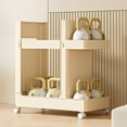 thumbnail image 6 of Yoga Mat Storage Basket,Rack Badminton Racket Storage, Household Trolley for Fitness Equipment, Multi-Purpose Organizer for Sports Gear, Foldable Storage Basket Applies to Home and Gym, 6 of 6