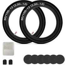 2.75 3.00-12 80/100-12 inch Rear Inner Tube Suitable for SSR 110cc 125cc 90cc KLX110 PW80 TTR90 TTR110 XR50 XR70 CRF50 CRF70 CRF110 DRZ110 Coolster QG-214 Apollo RFZ Pit Dirt Off Road Bike Parts