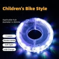 thumbnail image 4 of Bike Wheel Light USB Rechargeable LED Spoke Lights with 7 Colors 15 Modes, Waterproof Bicycle Safety Lights for Night Riding Visibility and Decoration, 4 of 8