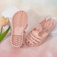 thumbnail image 3 of Kannior Toddler Girls Jelly Sandals Soft Rubber Sole Closed Toe Summer Shoes Mary Jane Dress Princess Flat, 3 of 6