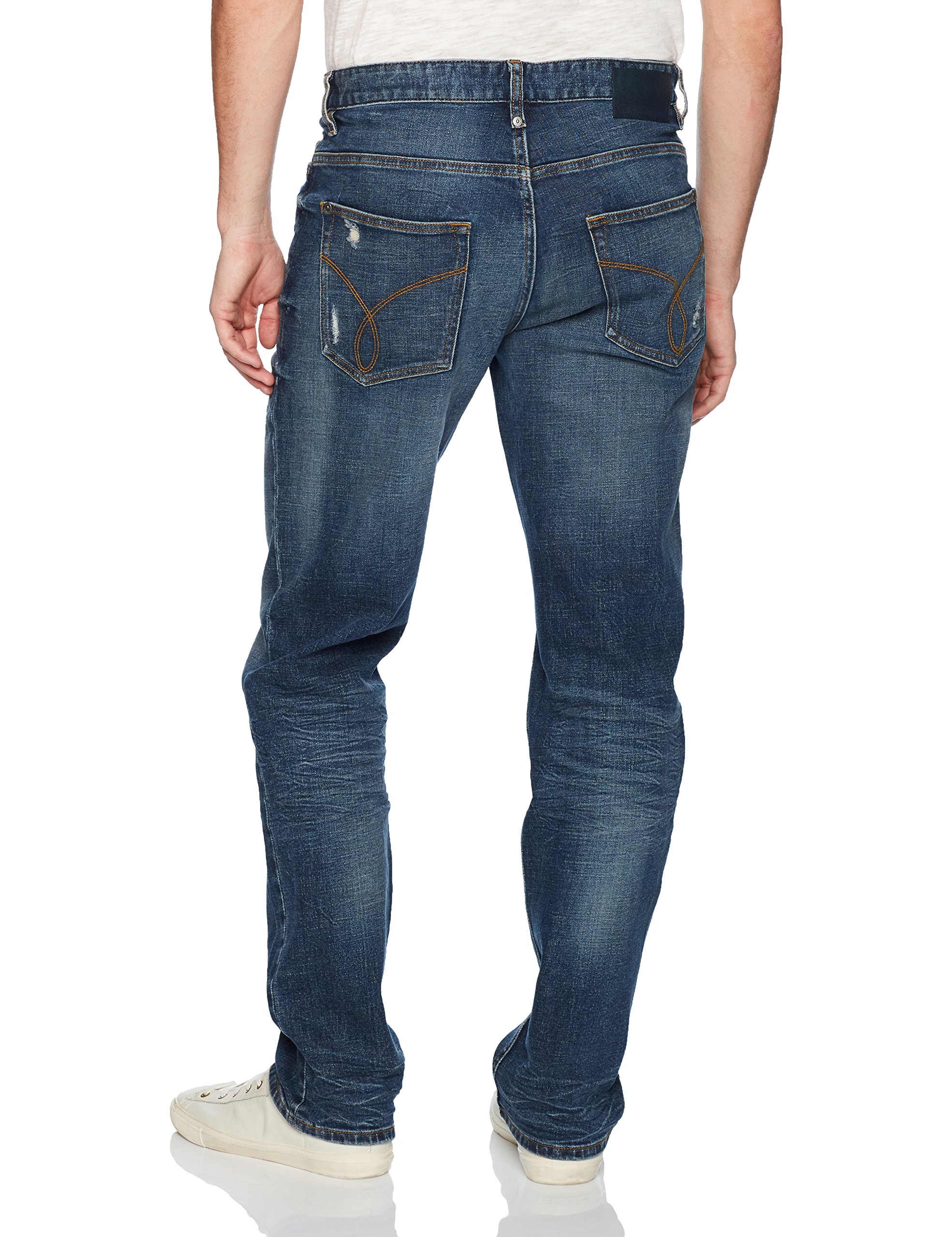 Black Mens Size 33x33 Slim Fit 