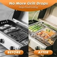 thumbnail image 2 of PinkSheep Grill Baskets for Outdoor Grill, Stainless Steel Grilling Basket with Handle for BBQ Vegetables Fish, 2 of 10