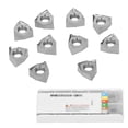 thumbnail image 2 of Aluminum Alloy CNC Inserts,10Pcs Turning Inserts Aluminum Milling Inserts Indexable Inserts Luxury Finish, 2 of 14