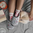 thumbnail image 5 of Bergman Kelly Fuzzy Soft Sole Non-Slip Indoor House Slippers for Women (Dots Collection), 5 of 8