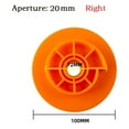 thumbnail image 1 of 4 Inch Lock Snap Foam Back-Up Pad with Plastic Base for Angle Grinder Polishing Backing Plate Power Tool Accessories 4Inch Right, 1 of 9