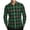 Mint Green, variant on RongHuan Flannel Shirts for Men Lightweight Long Sleeve Plaid Business Shirt Casual Comfy Button Down Lapel Tshirt