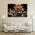 thumbnail image 5 of Cats Playing Poker Artworks Picture Print Poster Wall Art Painting Canvas Gift Decor Home Posters Decorative 12x18inch(30x45cm), 5 of 6