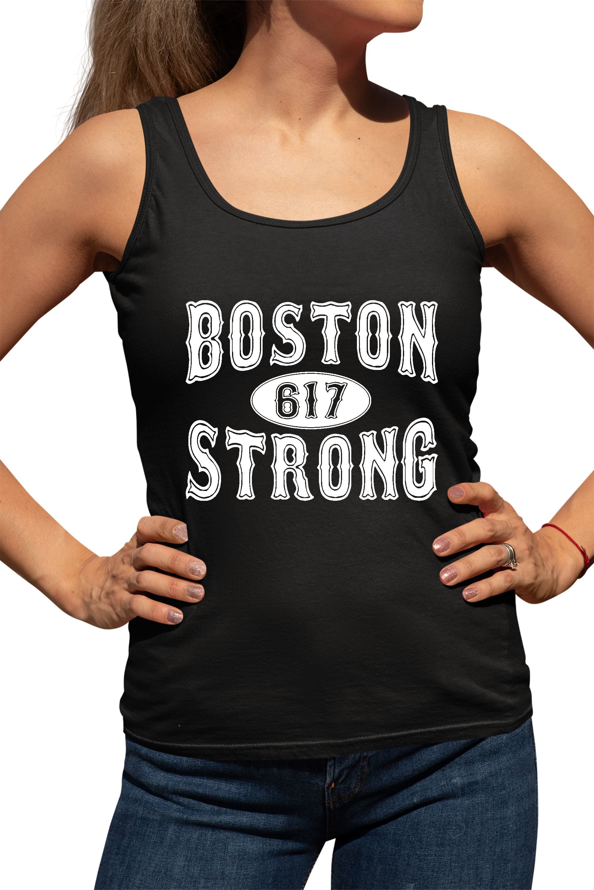 Boston Strong 617 Tank Top