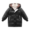 thumbnail image 2 of Esho 2-8Y Girls Boys Kids Winter Warm Down Coats Hooded Jackets Back To School Puffer Coat Outerwear, 2 of 4