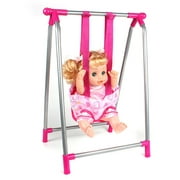 Kids Play House Toy Simulation Furniture Playset Baby Infant Doll Swing Bed