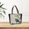 thumbnail image 6 of Yunhgft Canvas Shoulder Bag Lightweight Big Capacity Female Satchel Handbag for Shopping Bird, 6 of 9