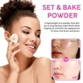 thumbnail image 5 of Loose Setting Powder Lightweight Matte Finish Rice Powder Makeup for Oil Control & Long Lasting Flawless Finish 24g, Natural Color, 5 of 12