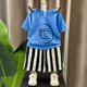 thumbnail image 5 of Camiseta de Cuello Redondo de Manga Corta Unisex Vestido Corto de Verano para Niños con Conjunto de Pantalones Cortos a Juego, Conjunto Corto para Niños, 5 of 9