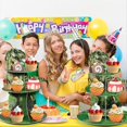 thumbnail image 5 of 2 Soportes para Cupcakes de 3 Niveles, Decoraciones para Fiestas, Decoraciones para Cupcakes con Tema de Dinosaurio, Torre de Postre de Dinosaurio para Niños, 5 of 5