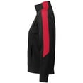 thumbnail image 3 of Augusta M Ladies Medalist 2.0 Pullover Black/Red 4388, 3 of 3