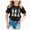 L101-Black, variant on Little Toddler Girls Fall Holiday Tee, Cute Spooky Ghost Graphic Short Sleeve Casual Halloween Kids Play Shirt(L101-Orange,3-4 Y)