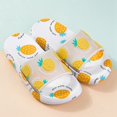 thumbnail image 3 of House Slippers Open Toe Quick Dry Fruit Pattern Shower Shoes Bathroom Slippers, 3 of 10